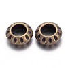 Tibetan Style Alloy European Beads TIBEB-EAA386Y-AB-FF-2