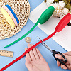   45 Yards 5 Colors Flat Polycotton Twill Tape Ribbon OCOR-PH0002-81B-3