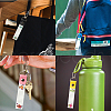 PU Leather & Cotton Name Marker Keychain AJEW-WH0514-018-6