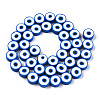 Handmade Polymer Clay Beads Strands CLAY-S096-041H-2
