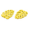 Spray Painted Alloy Pendants PALLOY-N155-114D-3