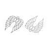 Non-Tarnish 201 Stainless Steel Pendants STAS-N102-09P-2