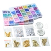 DIY Glass Seed & Plastic & Polymer Clay Beads Bracelets Making Kits DIY-FS0007-07-6