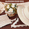 15M Beading Sequins Polyester Tassel Ribbons OCOR-WH0082-282-5