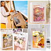Paper Visible Window Gift Bags with Rope Handles ABAG-WH0040-14B-6