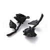 Spray Painted Alloy Pendants X-FIND-G030-06-3