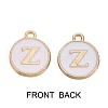 Golden Plated Alloy Charms ENAM-SZ0001-25A-Z-2