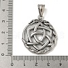 316 Surgical Stainless Steel Pendants STAS-Z073-86AS-3