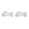 Non-Tarnish 201 Stainless Steel Pendants STAS-T044-238P-1