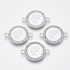 Alloy Enamel Links Connectors ENAM-TAC0003-01S-04F-1