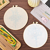 Gorgecraft 2 Sets 2 Styles DIY Embroidery Kits DIY-GF0009-97A-4
