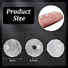 Olycraft 1 Strand Natural White Moonstone Beads Strands G-OC0005-38-2
