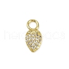 Brass Micro Pave Cubic Zirconia Pendants KK-M322-48G-01-1