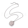 304 Stainless Steel Cable Chain Necklaces NJEW-JN04712-02-2