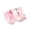 Translucent Resin Decoden Cabochons RESI-M039-03B-2