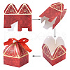 Magibeads 30 Sets 5 Colors Creative Portable Foldable Paper Box CON-MB0001-16-4