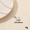 304 Stainless Steel Turtle Pendant Necklaces XW2884-5-1