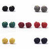 Handmade Cloth Fabric Covered Pendants WOVE-N006-16-M-1