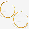 304 Stainless Steel Fashion Circle Stud Earrings JZ8742-2-3
