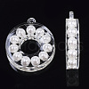Transparent Acrylic Pendants TACR-R146-013-3