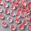 Transparent Clear Acrylic Beads MACR-N008-44D-1