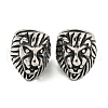 316 Surgical Stainless Steel Large Hole Beads STAS-Q326-05AS-03-1