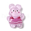 Translucent Resin Decoden Cabochons RESI-M039-02C-1