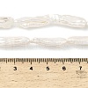 Natural Baroque Keshi Pearl Beads Strands PEAR-B004-04A-01A-5