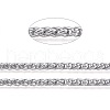 Tarnish Resistant 304 Stainless Steel Wheat Chains CHS-M001-01P-2