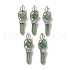 Natural Green Aventurine Dowsing Pendulums G-C095-01P-05-2