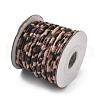 Leopard Printed Round Imitation Leather Cords LC-S020-01I-2