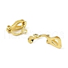 Brass Clip-on Earring Findings KK-Z030-15G-2