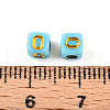 Plating Acrylic Beads OACR-N140-01F-O-3