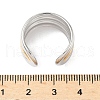 304 Stainless Steel Chunky Cuff Rings RJEW-S626-02GP-3