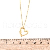 201 Stainless Steel Pendant Necklace for Women NJEW-F335-02G-04-3