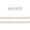 Oval Oxidation Aluminum Curb Chains CHA-K003-06G-2