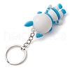 Rabbit Spaceman PVC Plastic Cartoon Keychain KEYC-JKC01034-4