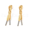 304 Stainless Steel Stud Earrings EJEW-R021-07G-02-2