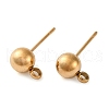 304 Stainless Steel Stud Earring Findings STAS-F227-18D-G02-1