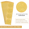Self Adhesive Gold Foil Embossed Stickers DIY-WH0211-266-2