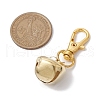 Iron Bell Pendant Decoration HJEW-JM02227-02-3