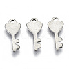 Non-Tarnish 201 Stainless Steel Charms STAS-R116-019-1