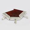 Carnelian Triangle Pendants G-P053-P15A-2