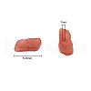 Natural Red Agate Beads G-CJ0001-16-2