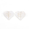 Natural Freshwater Shell Pendants X-SHEL-R021-14-2