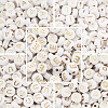 500Pcs 5 Style Plating Acrylic Beads PACR-BY0001-01-3
