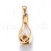 304 Stainless Steel Pendants STAS-P216-67G-2