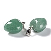 Natural Green Aventurine Pendants X-G-I311-A06-3