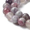 Natural Plum Blossom Tourmaline Beads Strands G-I355-01A-02-3