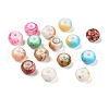 Opaque Spray Painted Glass Beads X1-GLAA-G118-01-1